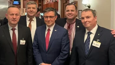 Українські релігійні лідери на зустрічі зі спікером Майком Джонсоном у Вашингтоні