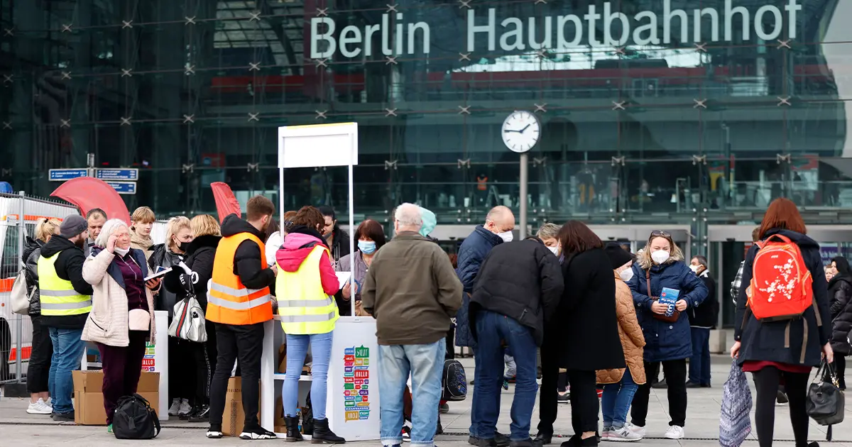 українські біженці в Німеччині
