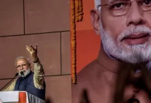 Нарендра Моді на зустрічі з прихильниками