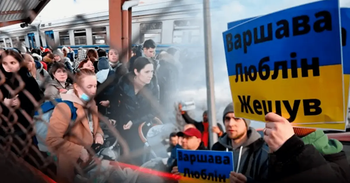 Польща українські біженці