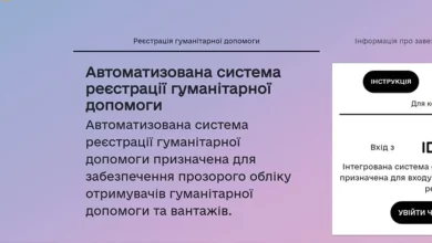 електронне декларування гуманітарної допомоги