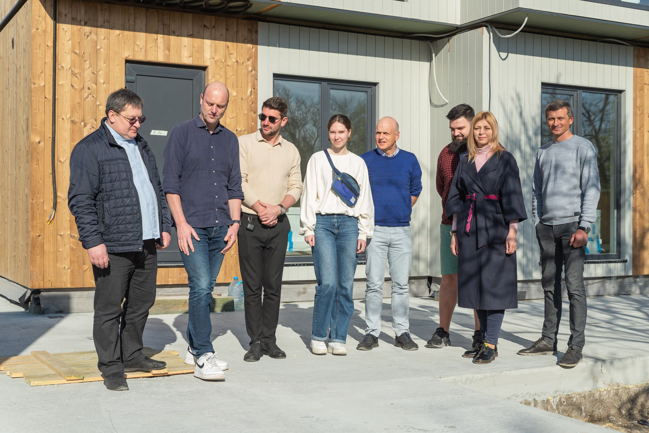 На Кіровоградщині звели перший багатоквартирний модульний будинок для ВПО