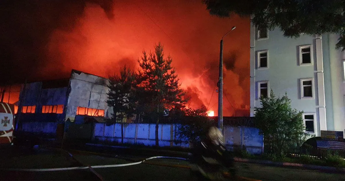 пожежа церква "Благодать"