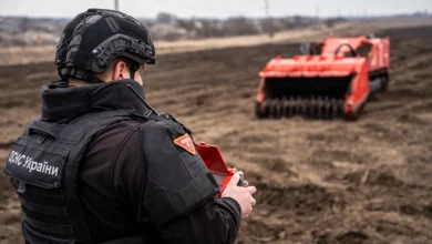 розмінування сільгоспземель