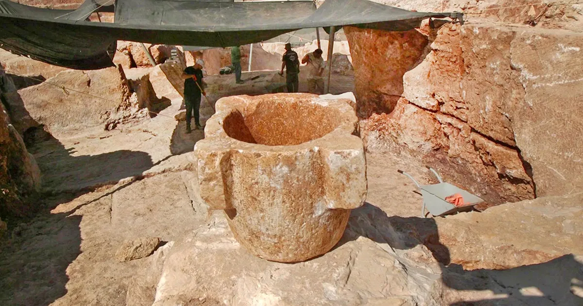 кам'яний кар'єр часів Ісуса