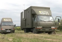 мобільна лазня і пральня для військових