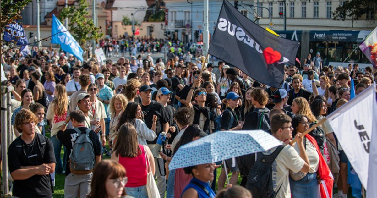 Марш Ісуса в Празі