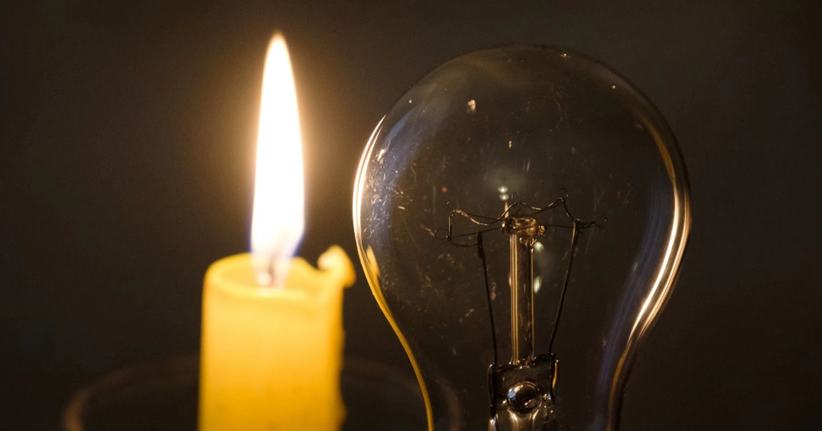 відключення електроенергії взимку