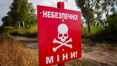 російські міни в Україні