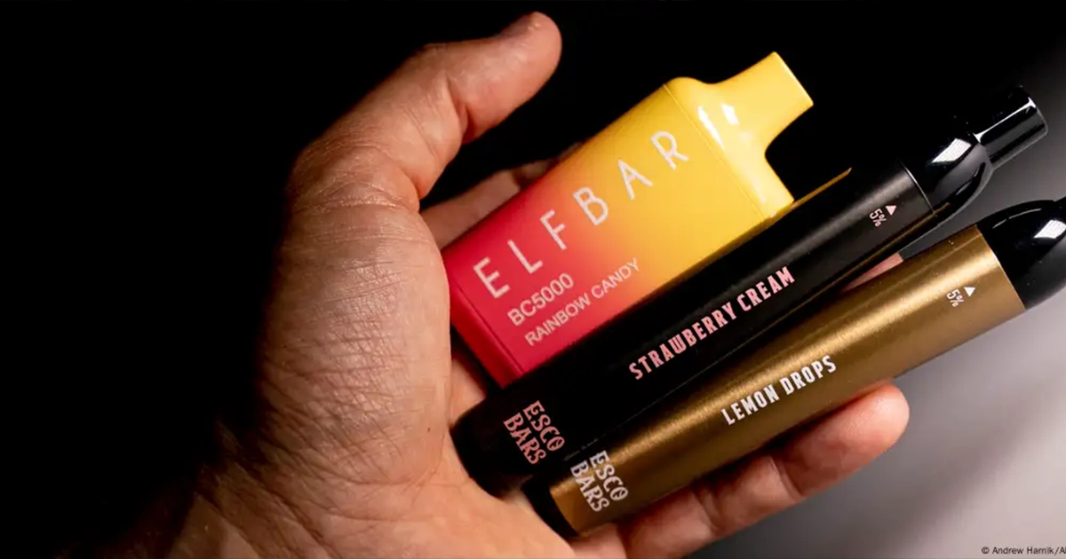 заборона одноразових вейпів