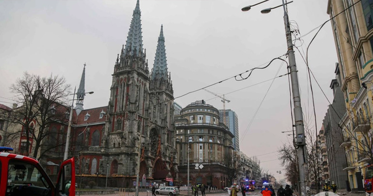 пошкодження костелу Святого Миколая