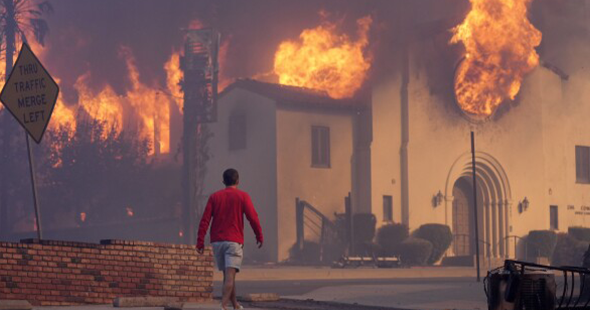 Пожежі в Каліфорнії