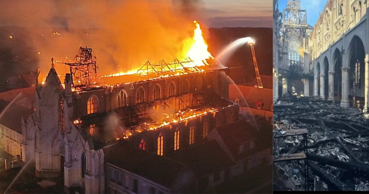 У Франції зросла кількість підпалів церков на 30% у 2024 році.