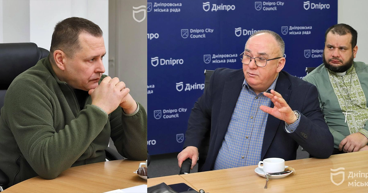 Молитовний сніданок у Дніпрі за участі священнослужителів та міського голови