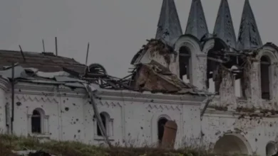 Пошкоджені пам’ятки культурної спадщини України