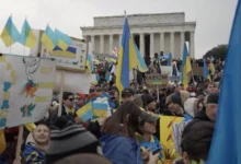 Масова демонстрація у Вашингтоні на підтримку України