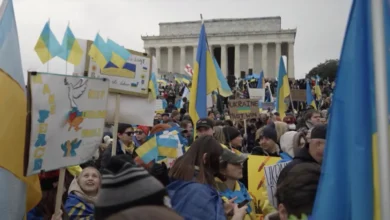 Масова демонстрація у Вашингтоні на підтримку України