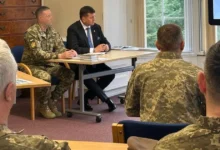 Українські капелани під час навчання у Великій Британії