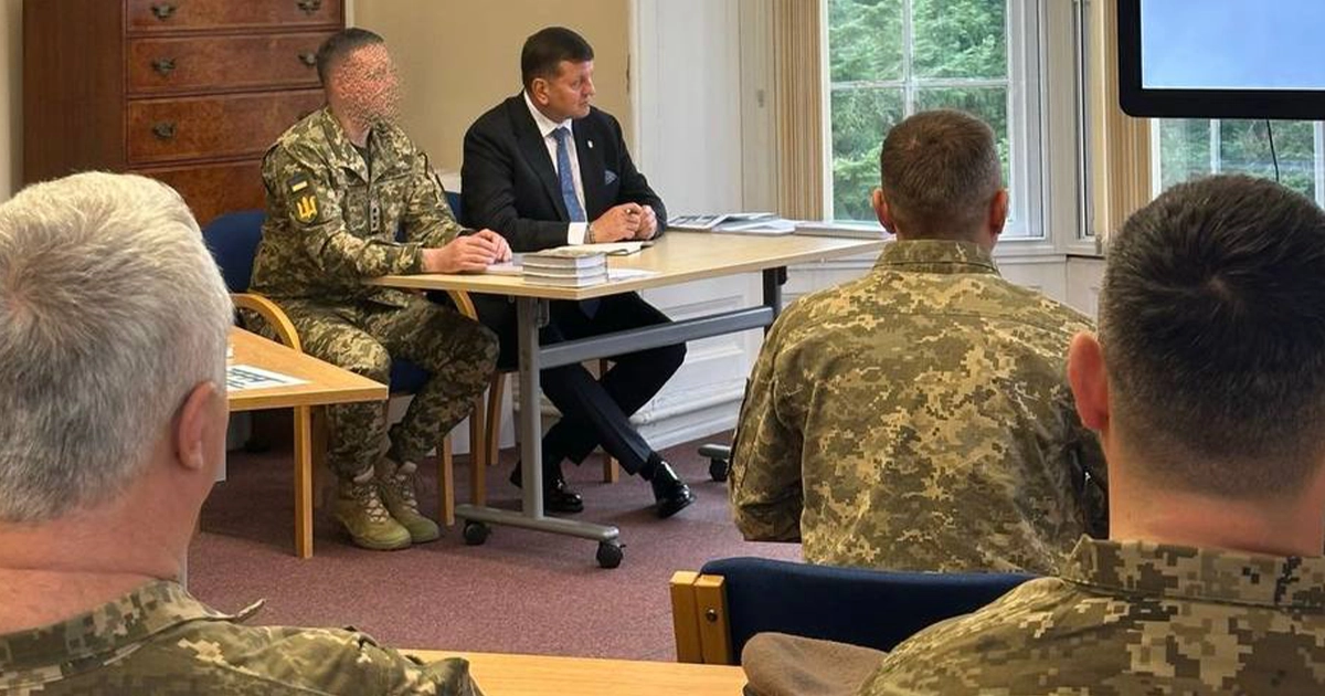 Українські капелани під час навчання у Великій Британії