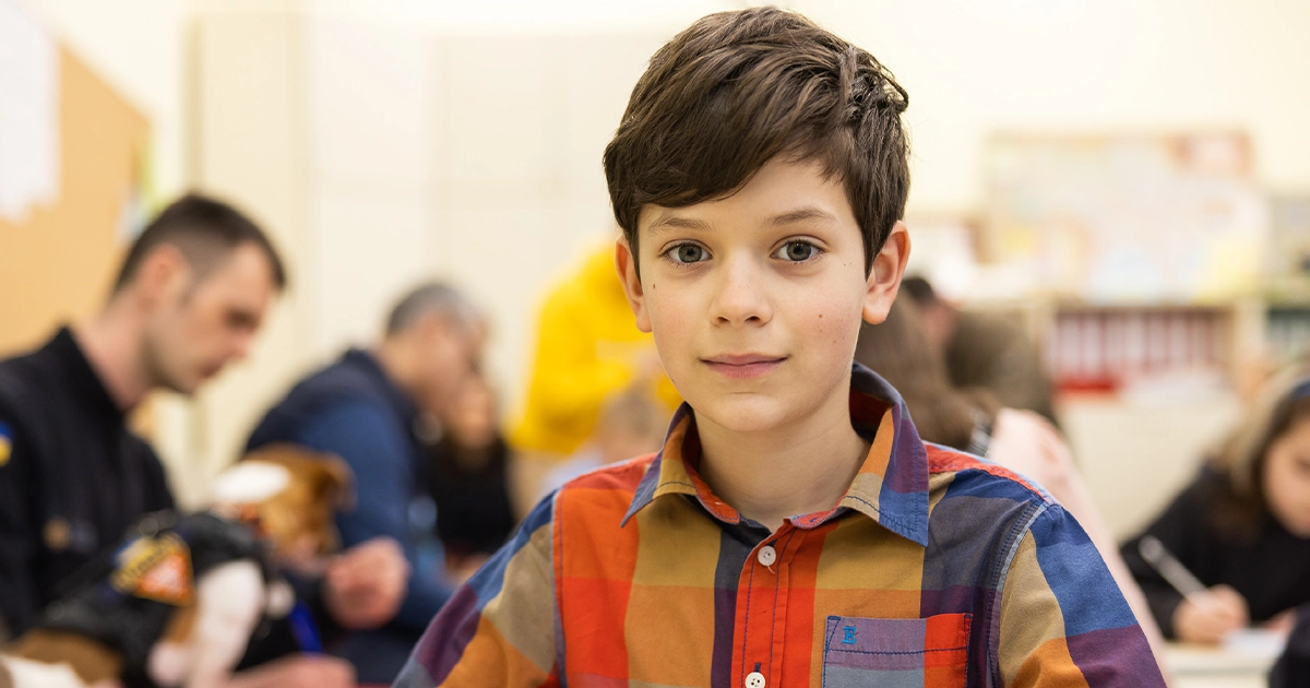 Діти України, які постраждали від війни, отримують підтримку