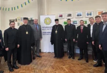 Делегація Ради Церков під час візиту до Українського центру підтримки у Лондоні