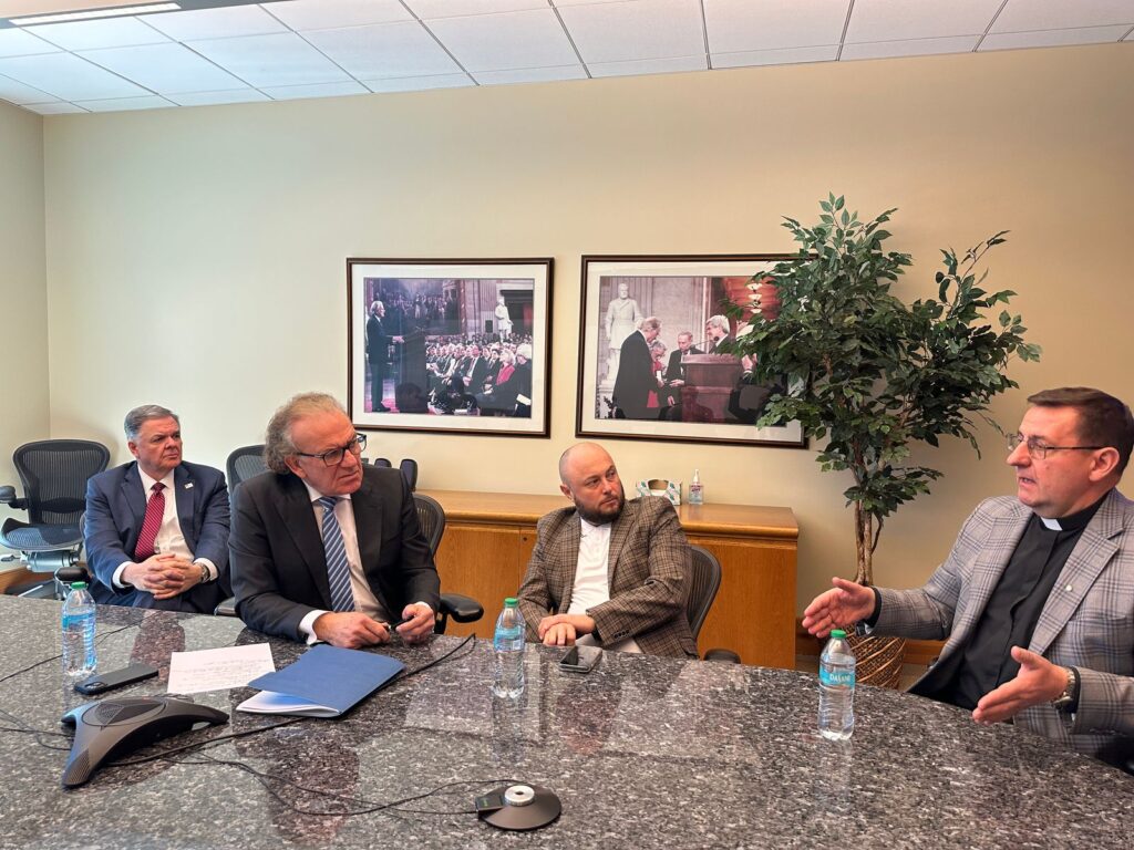 Зустріч українських релігійних лідерів із представниками Асоціації Біллі Грема у США