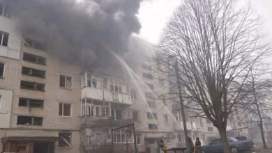 Наслідки ракетного обстрілу Сум 24 березня 2025 року