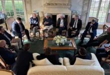 Делегація Ради Євангельських Протестантських Церков України під час зустрічі у Вашингтоні