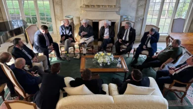 Делегація Ради Євангельських Протестантських Церков України під час зустрічі у Вашингтоні