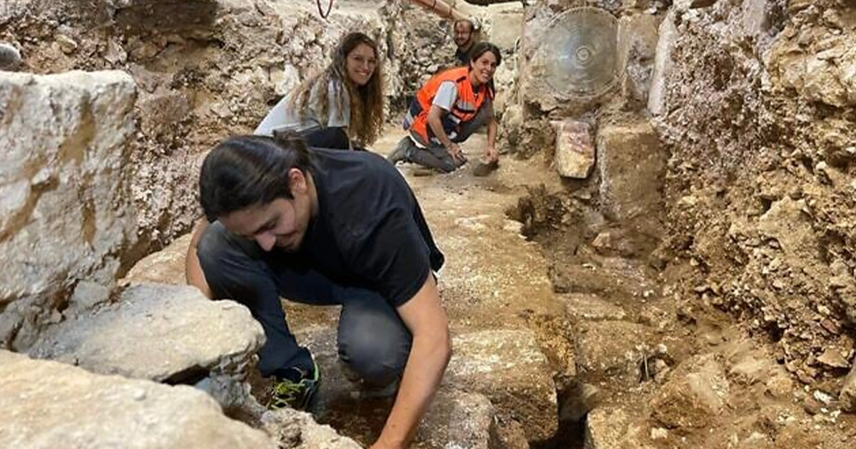 Розкопки під Храмом Гробу Господнього в Єрусалимі, березень 2025