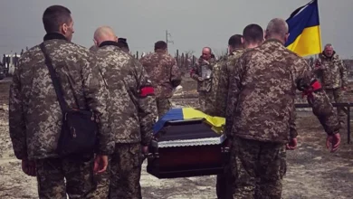 похорон військового героя