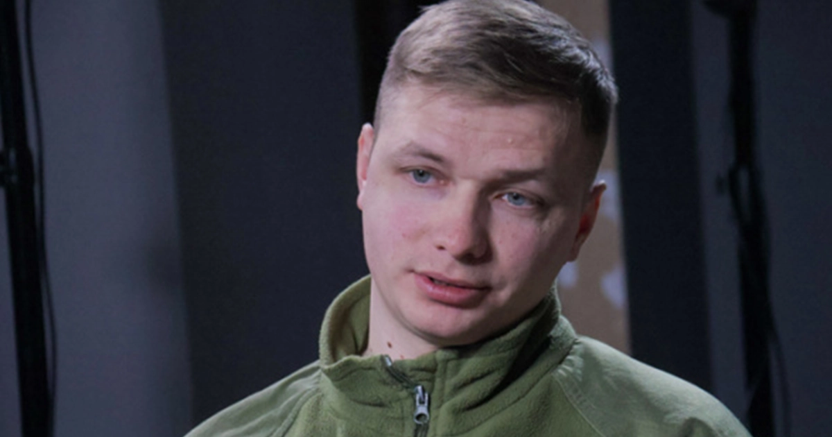 Військовий капелан ЗСУ Євгеній Копайгородський під час служіння на передовій.