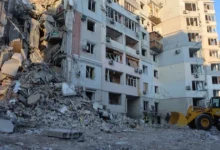 Зруйновані українські міста як наслідок російської агресії