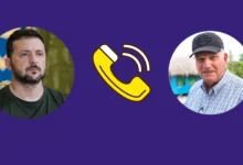 Володимир Зеленський під час розмови з Франкліном Гремом