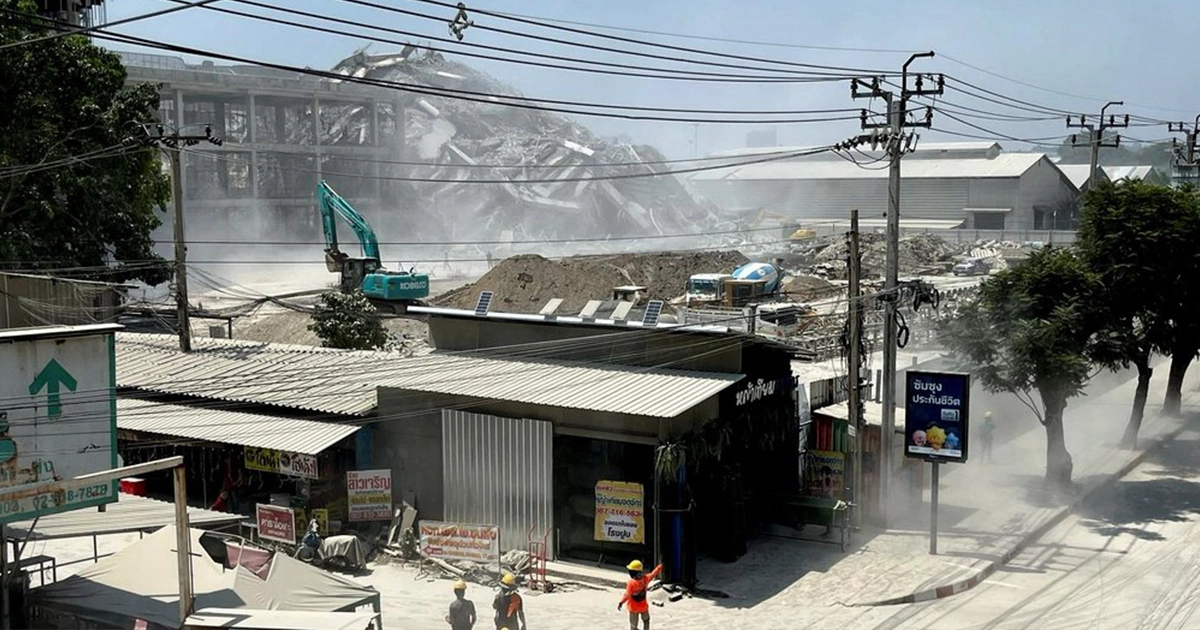 Руйнування в Мʼянмі після землетрусу, евакуація населення