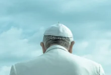 Папа Франциск під час звернення до публіки