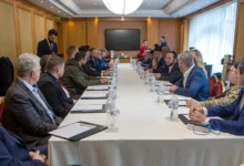 Пастор Марк Бернс на релігійному форумі в Україні