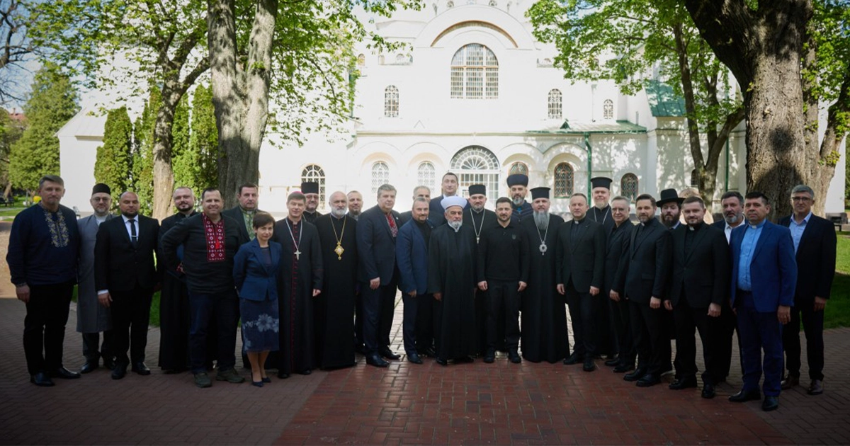 Представники Ради Церков на зустрічі з Президентом щодо підтримки сім’ї