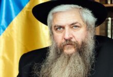 Головний рабин України Моше Асман співає пісню для Трампа