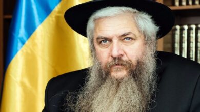 Головний рабин України Моше Асман співає пісню для Трампа