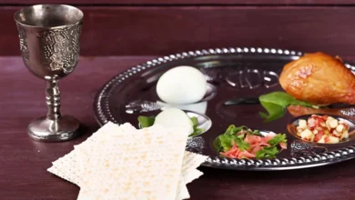 имволічні страви для Седера під час святкування Песаха