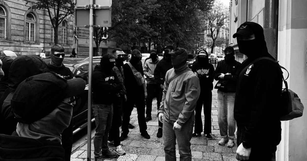 Протест української молоді у Львові проти лекції «Ісус-квір»