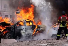 Наслідки ракетного удару по Сумах у Вербну неділю