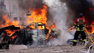 Наслідки ракетного удару по Сумах у Вербну неділю