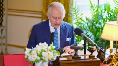 Король Чарльз зачитує Великоднє звернення