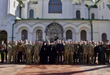 Урочиста церемонія випуску військових капеланів у Софії Київській