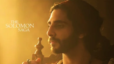 Люк Дім’ян у ролі царя Соломона — кадр із фільму «The Solomon Saga»