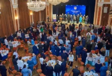 Учасники VI Молитовного сніданку Одещини під час молитви за Україну