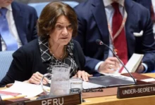 засідання Ради Безпеки ООН Розмарі Дікарло