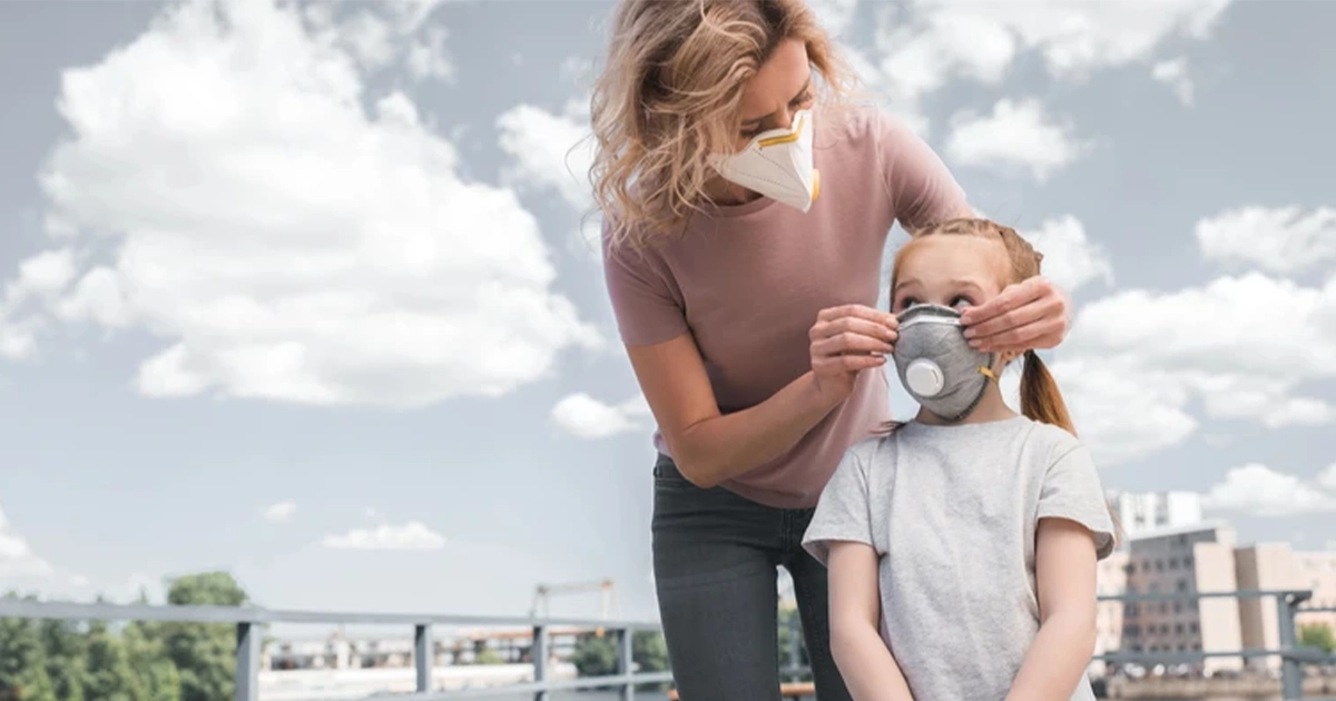 Шкідливий вплив забрудненого повітря на дітей